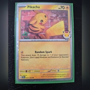 30th Anniversary Pikachu Promo - Cosmic Holo